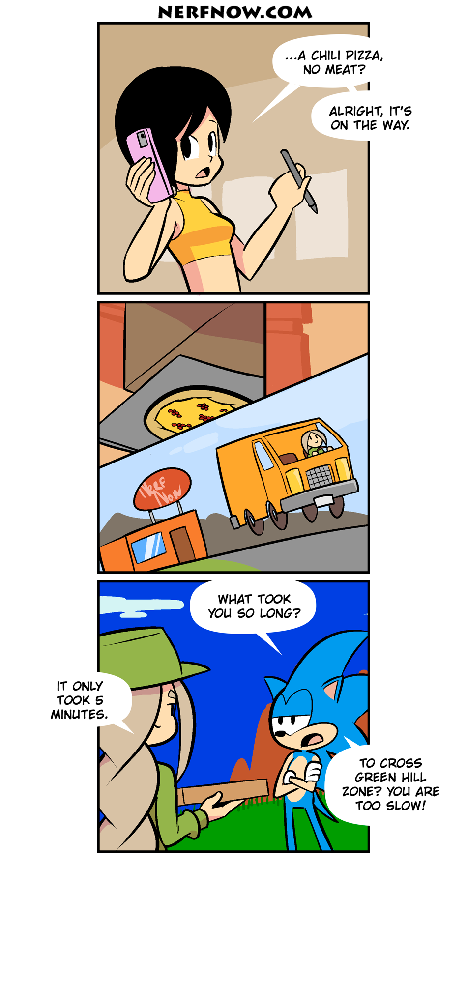 Nerf Now Sonic S Pizza