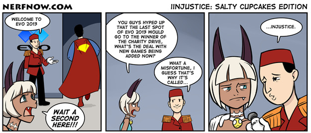 Injustice: Salty Cupcakes Edition