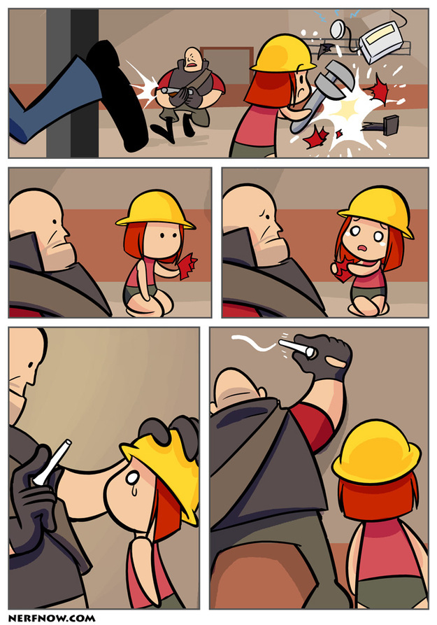 Which one of you is crying?