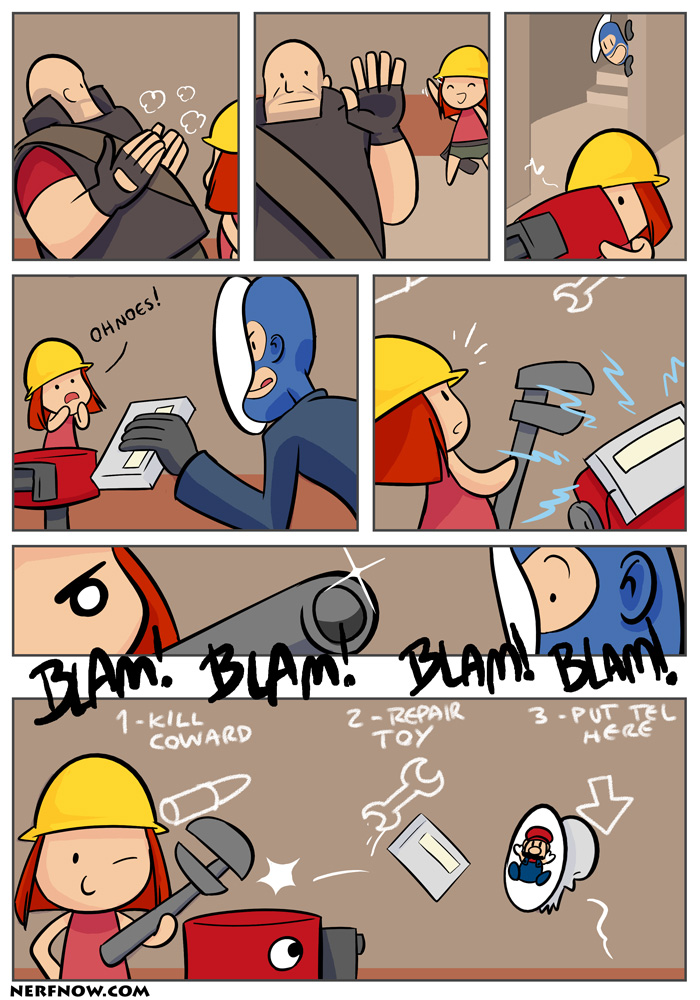 Ahh, guns are for babies!