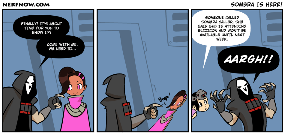 Sombra is here! Sombra is here!