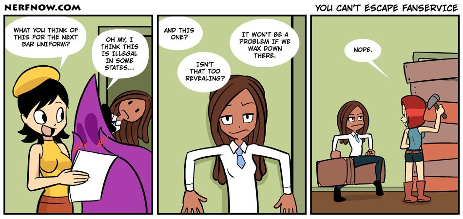 You Can't Escape Fanservice