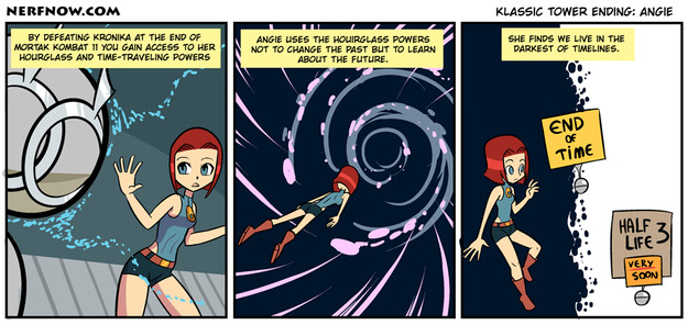 Klassic Tower Ending: Angie