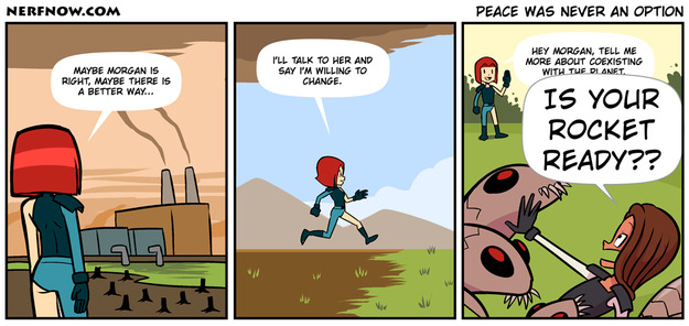 Peace Was Never An Option