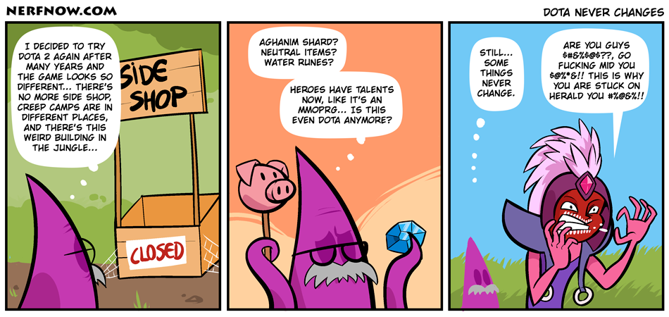 Dota Never Changes