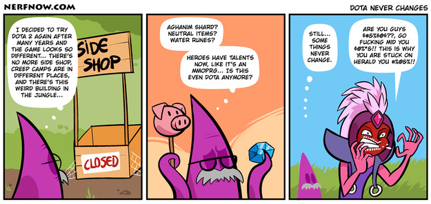 Dota Never Changes