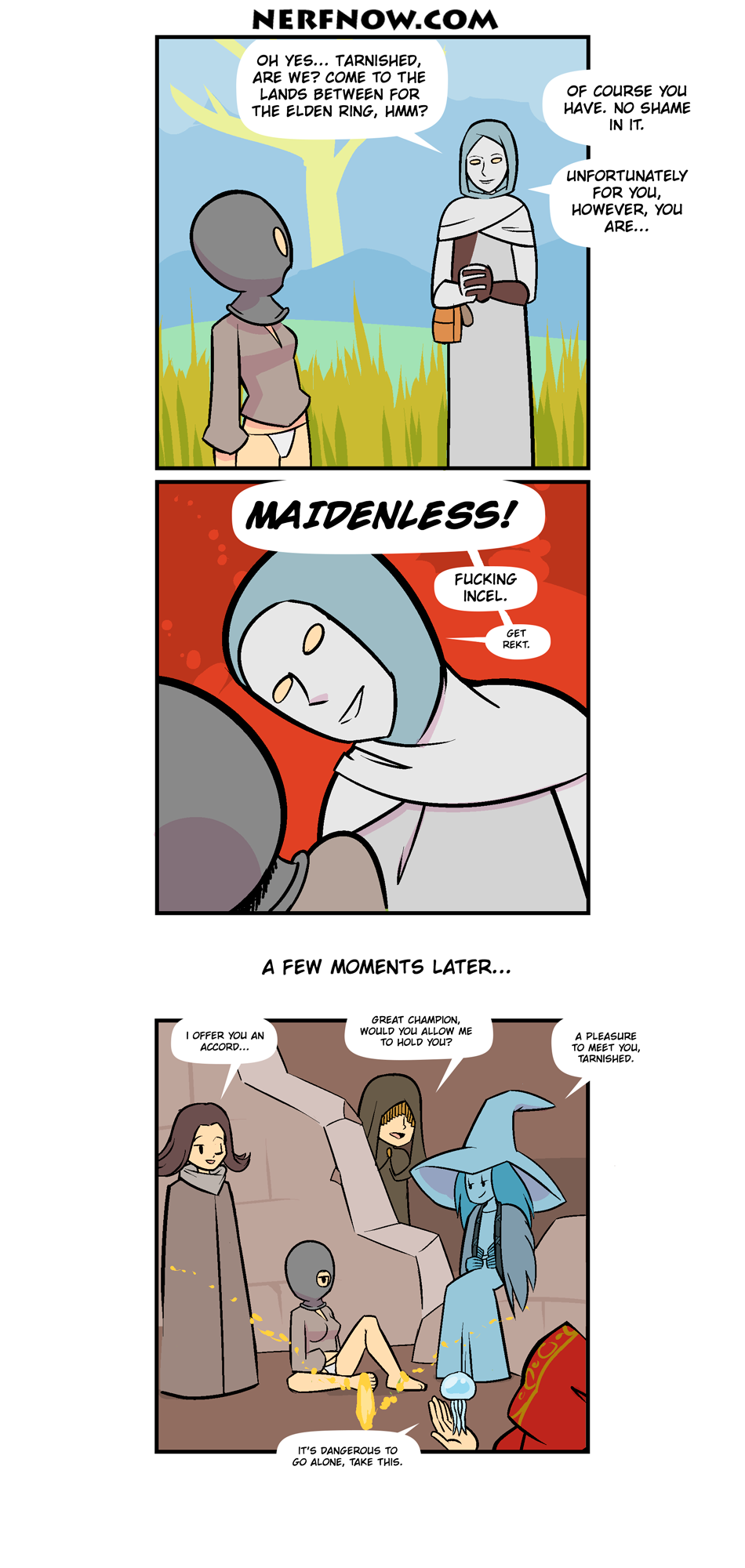 Maidenless