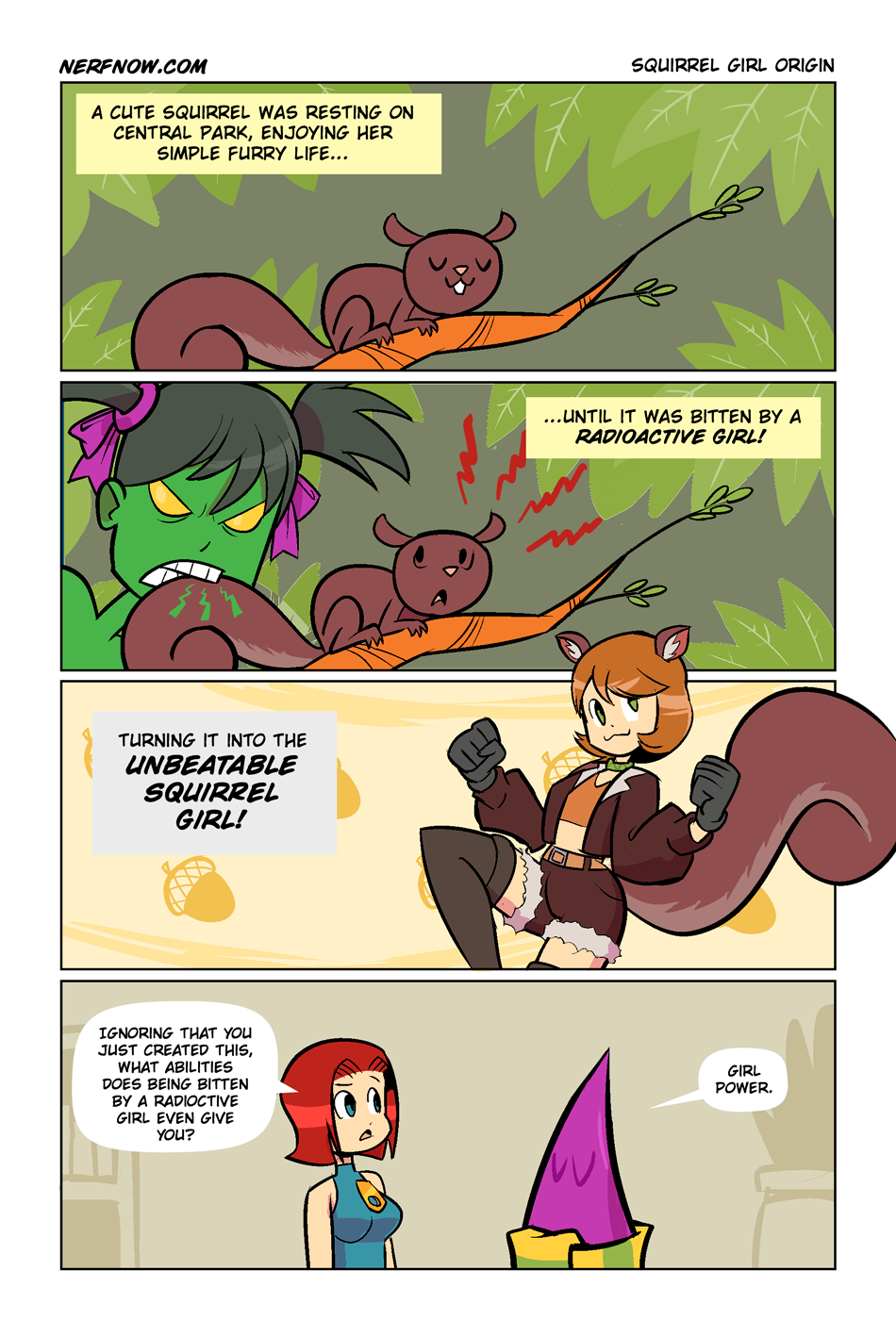Squirrel Girl Origin