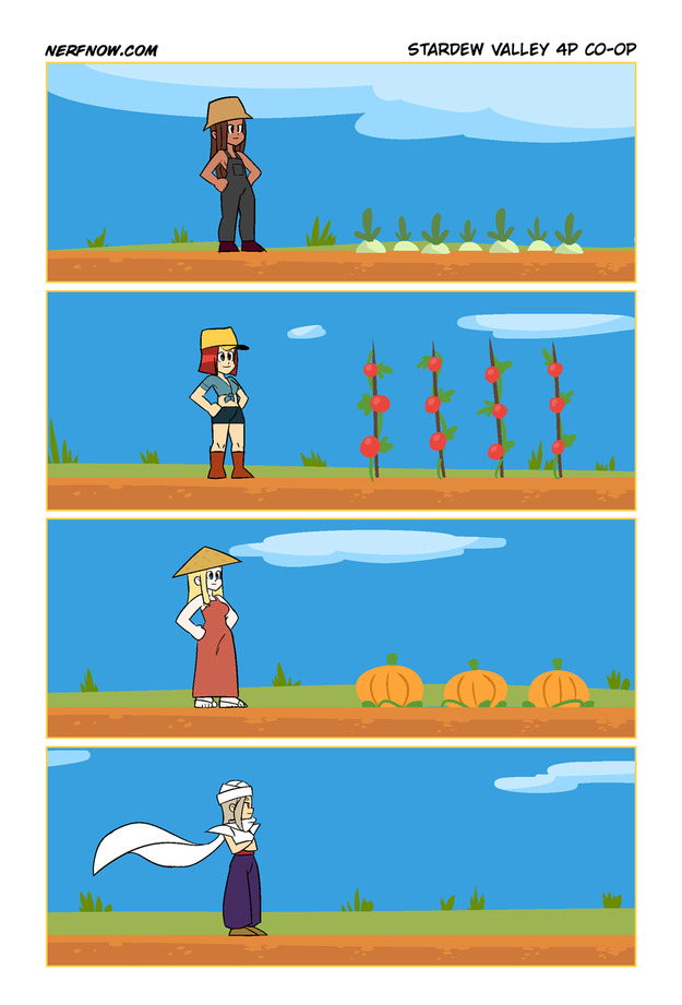 Stardew Valley 4p co-op