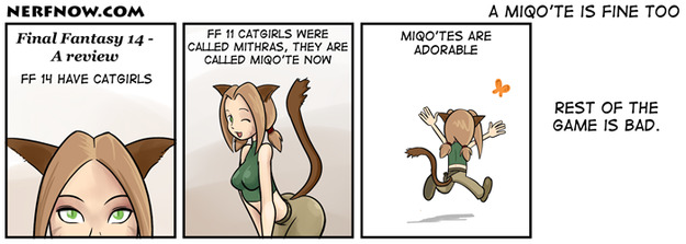 A Miqo'te is fine too