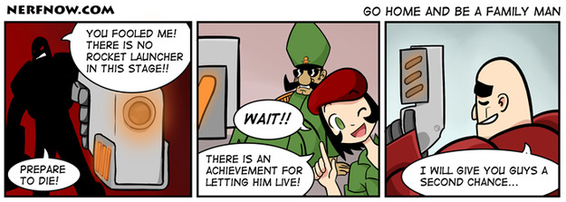 Go home and be a family man