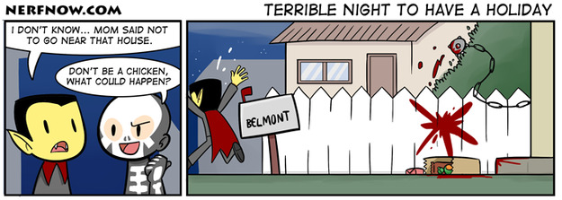 Terrible Night To Have A Holiday