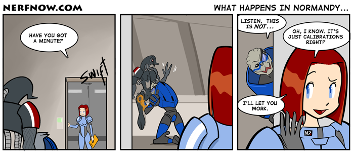 What happens in Normandy