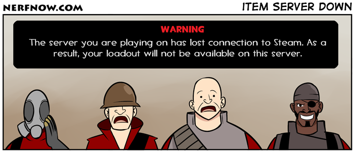 Item Server Down Item Server Down
