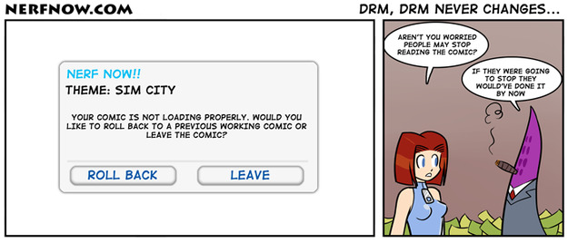 DRM, DRM Never Changes...